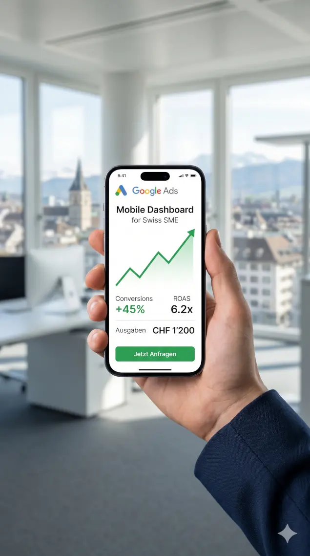 Google Ads Analyse und strategische Kampagnenplanung für die Schweiz