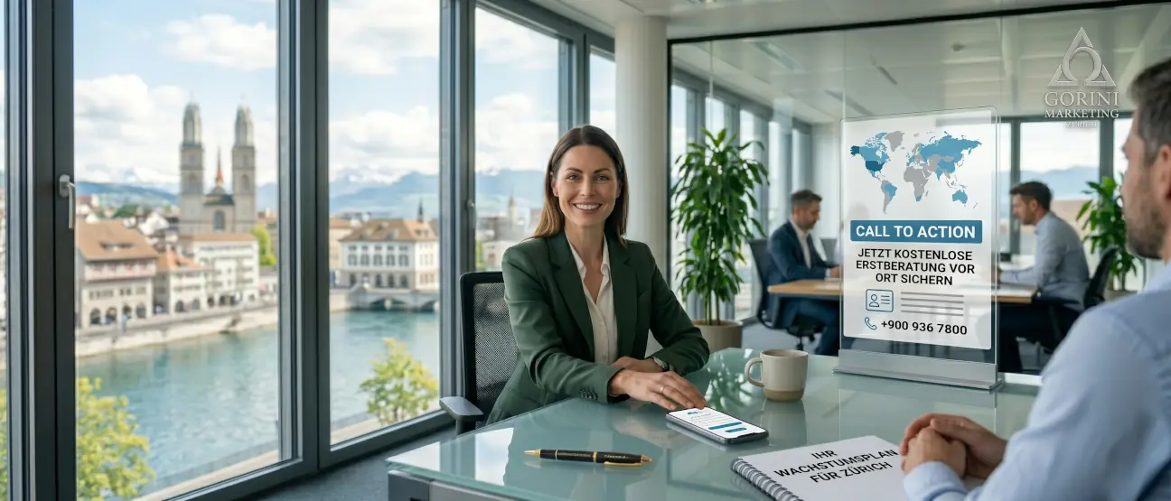 GORINI Marketing - Strategisches Beratungsgespräch für Ihren Zürcher Wachstumsplan vor Ort