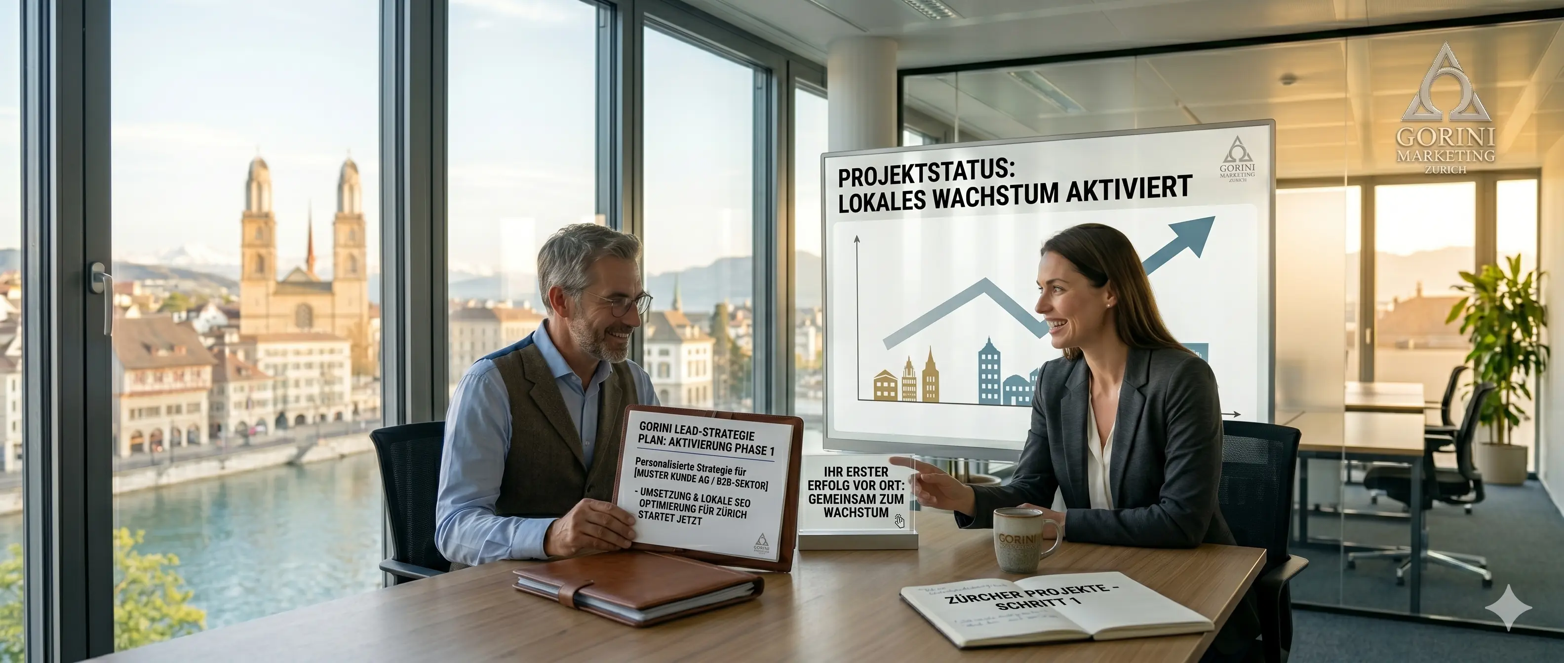 GORINI Marketing - Personalisierte SEO-Strategie Phase 1 für lokales Wachstum in Zürich aktiviert