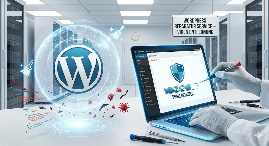 WordPress Webseite reparieren lassen Schweiz