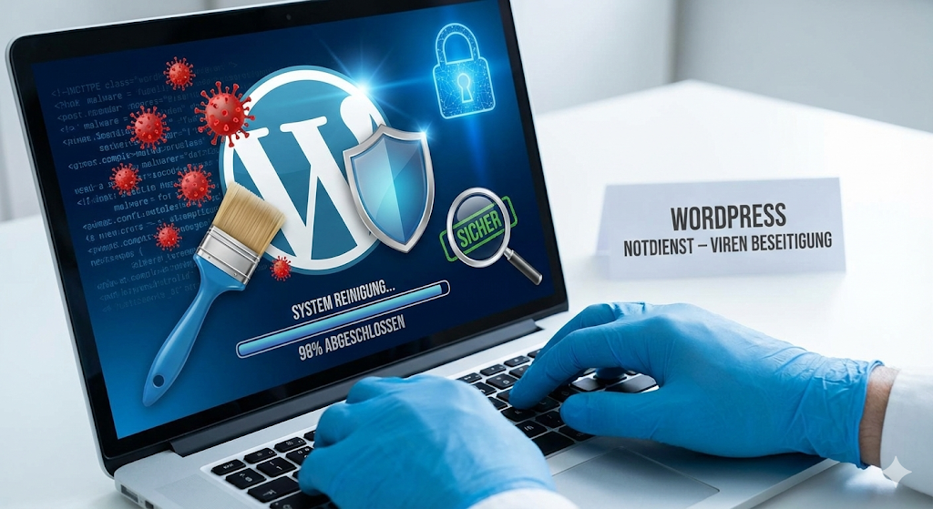 WordPress Viren entfernen und Malware Bereinigung